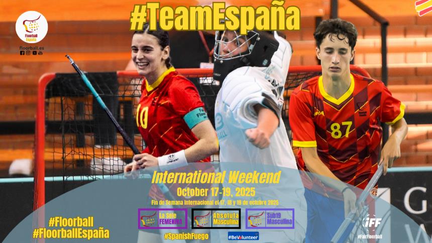 #TeamEspaña: CONCENTRACIÓN SELECCIONES NACIONALES EN FIN DE SEMANA INTERNACIONAL